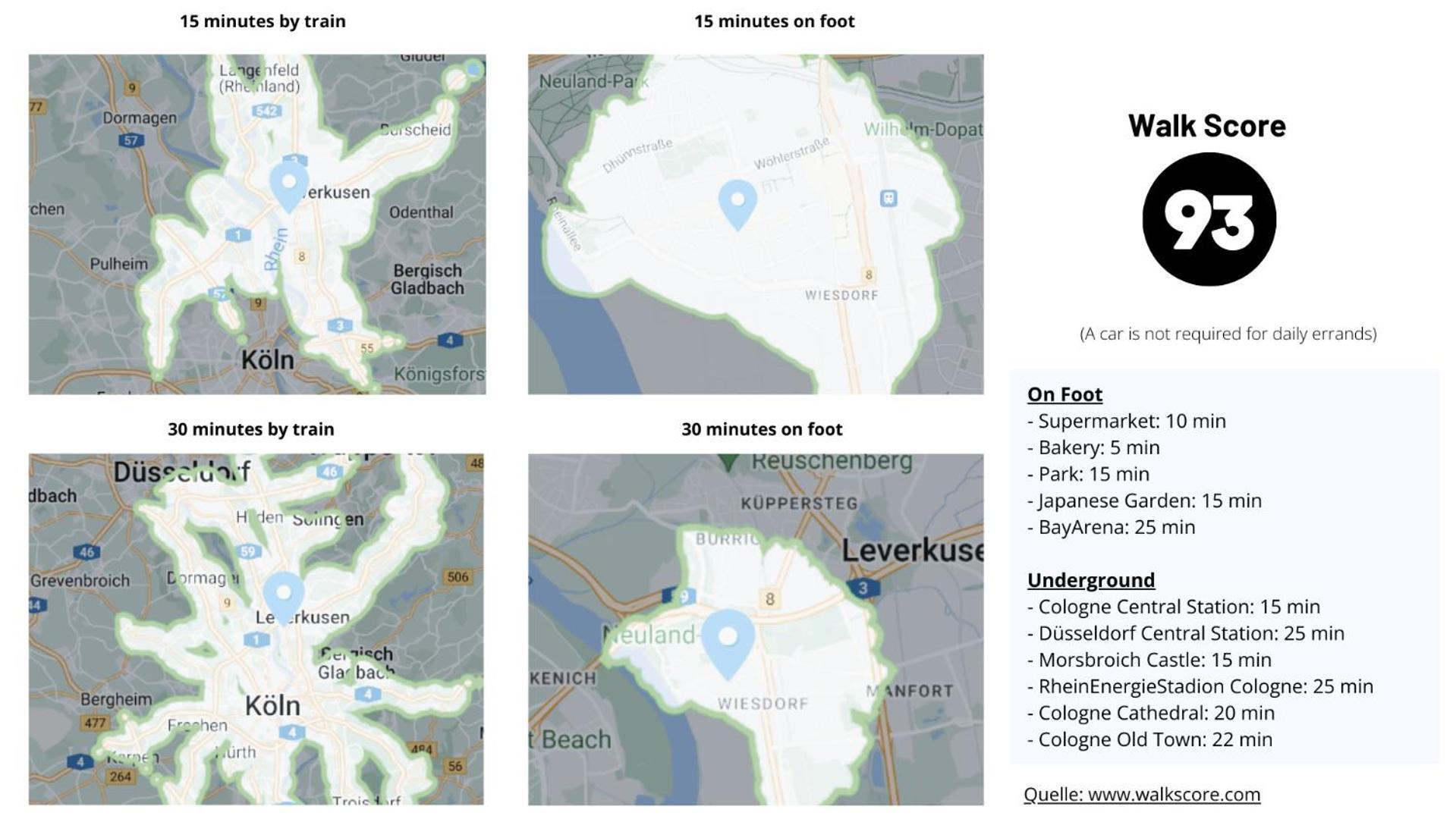 Olive Apartments - 2X Kingsize Betten - Sehr Zentral Leverkusen Zewnętrze zdjęcie
