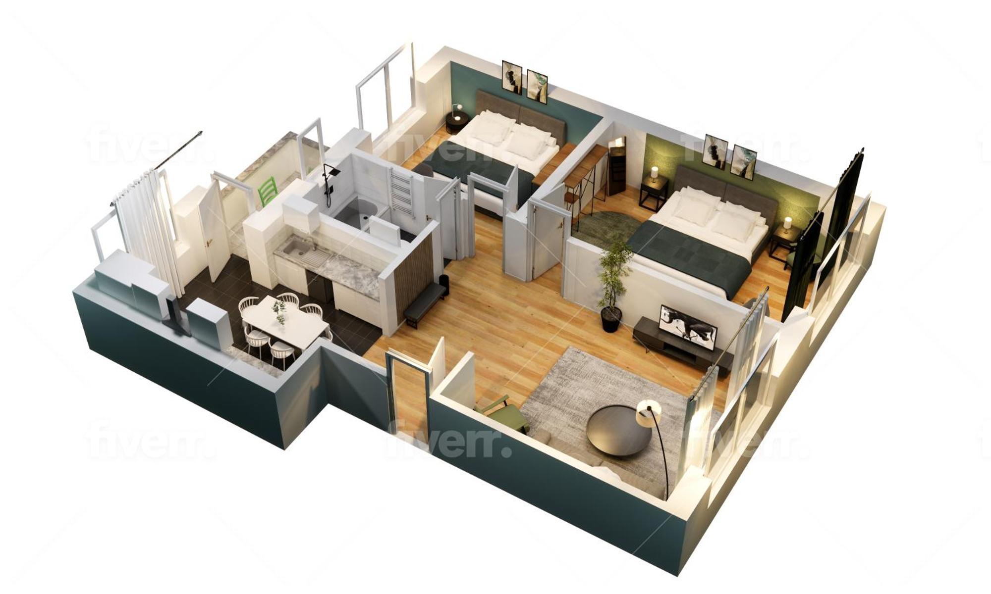 Olive Apartments - 2X Kingsize Betten - Sehr Zentral Leverkusen Zewnętrze zdjęcie